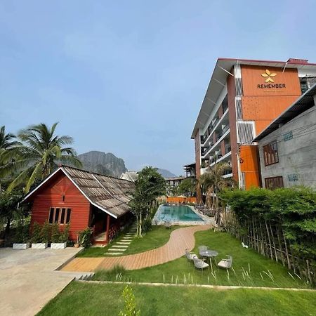 Vang Vieng Bungalows Esterno foto